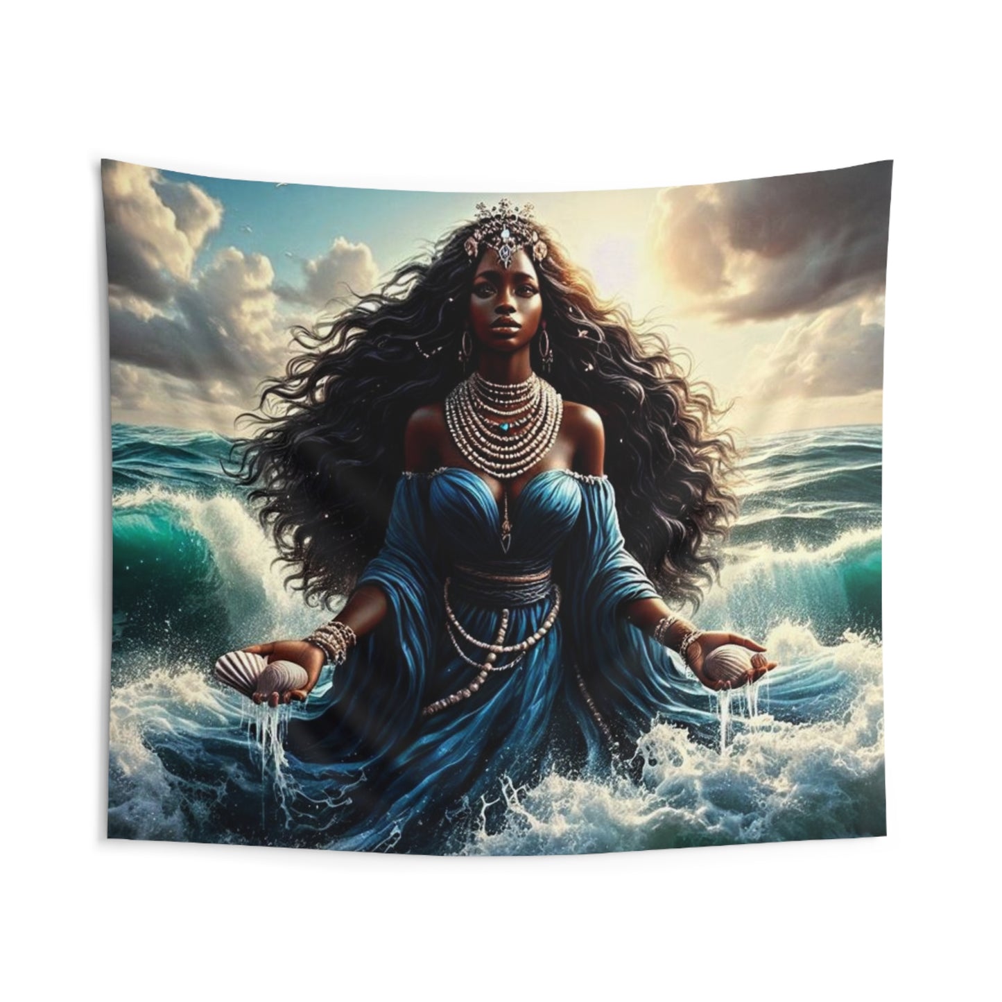 Yemaya Inspired/ Indoor Wall Tapestries