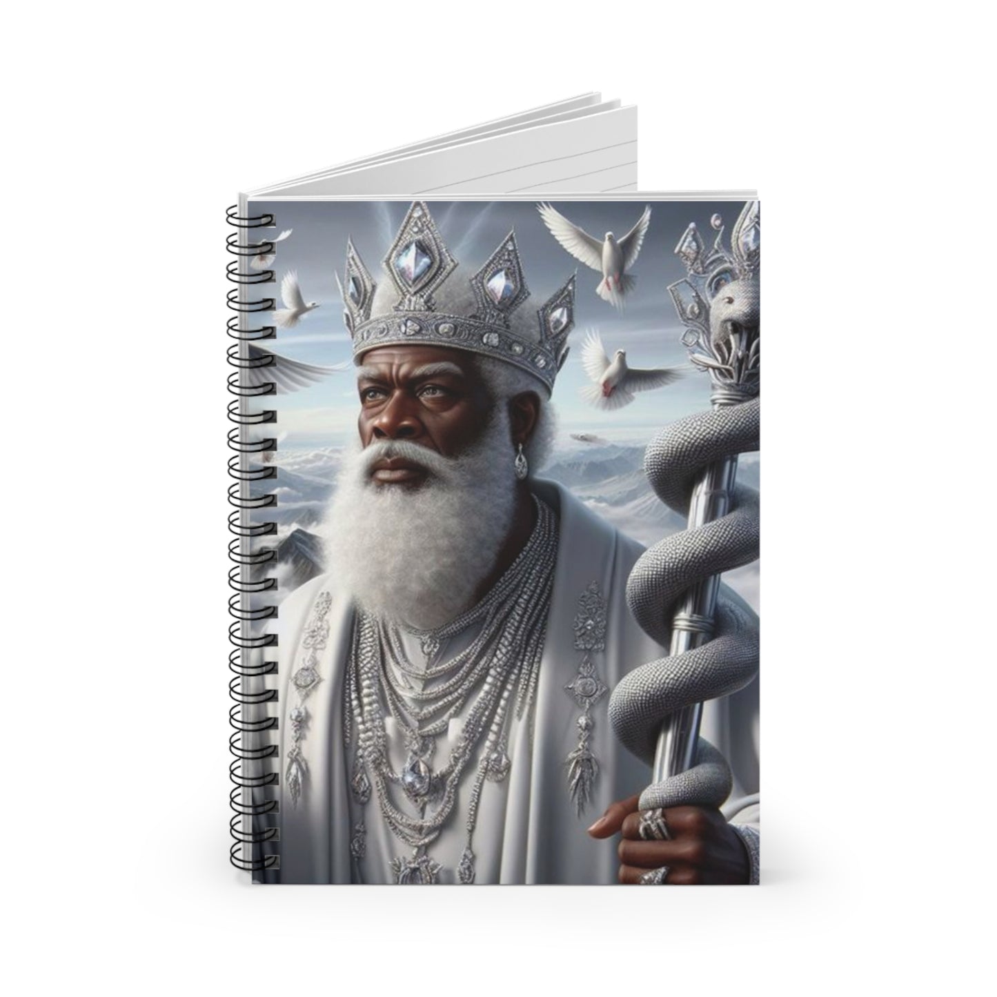 Obbatala Spiral Notebook - Ruled Line