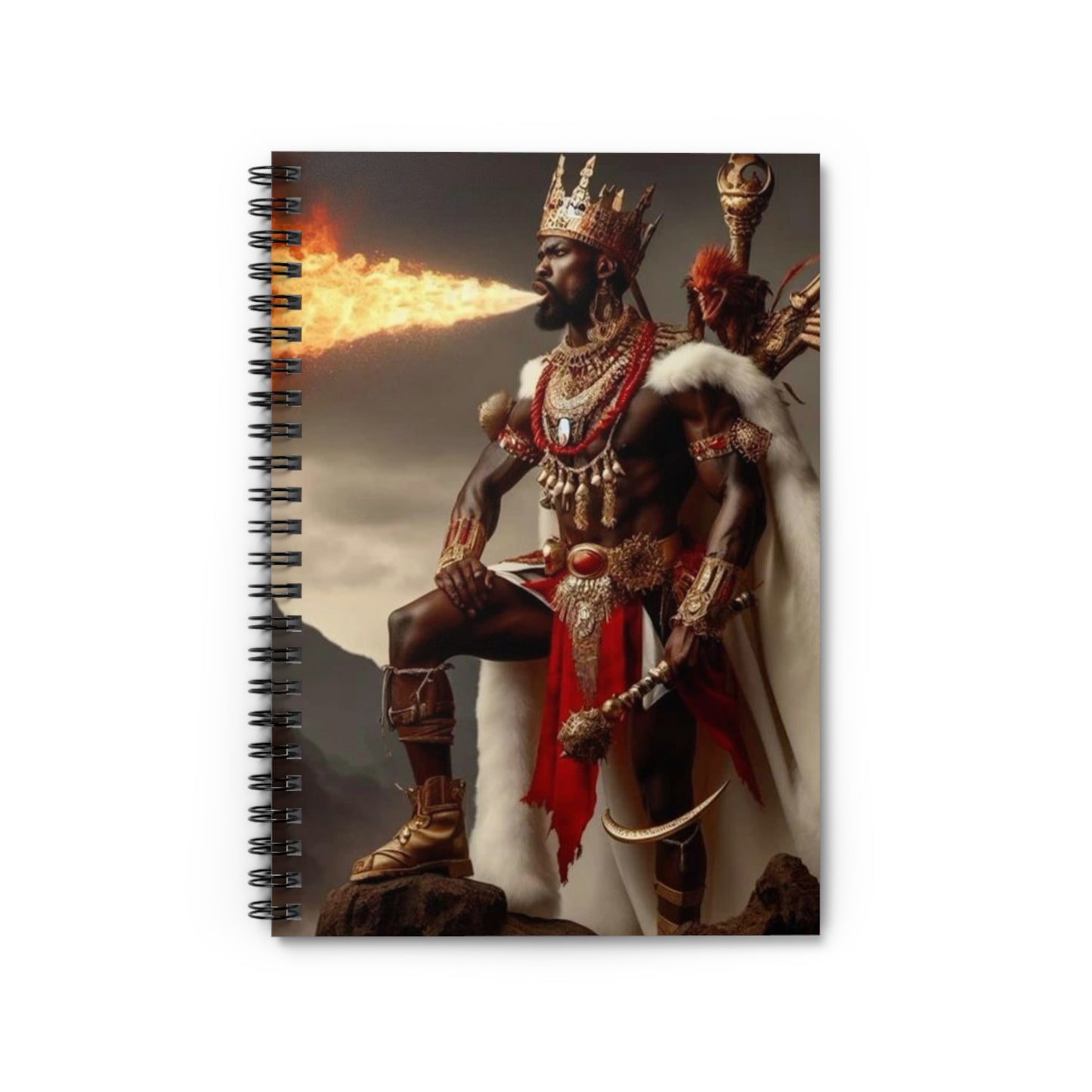 Shango Spiral Notebook - Ruled Line