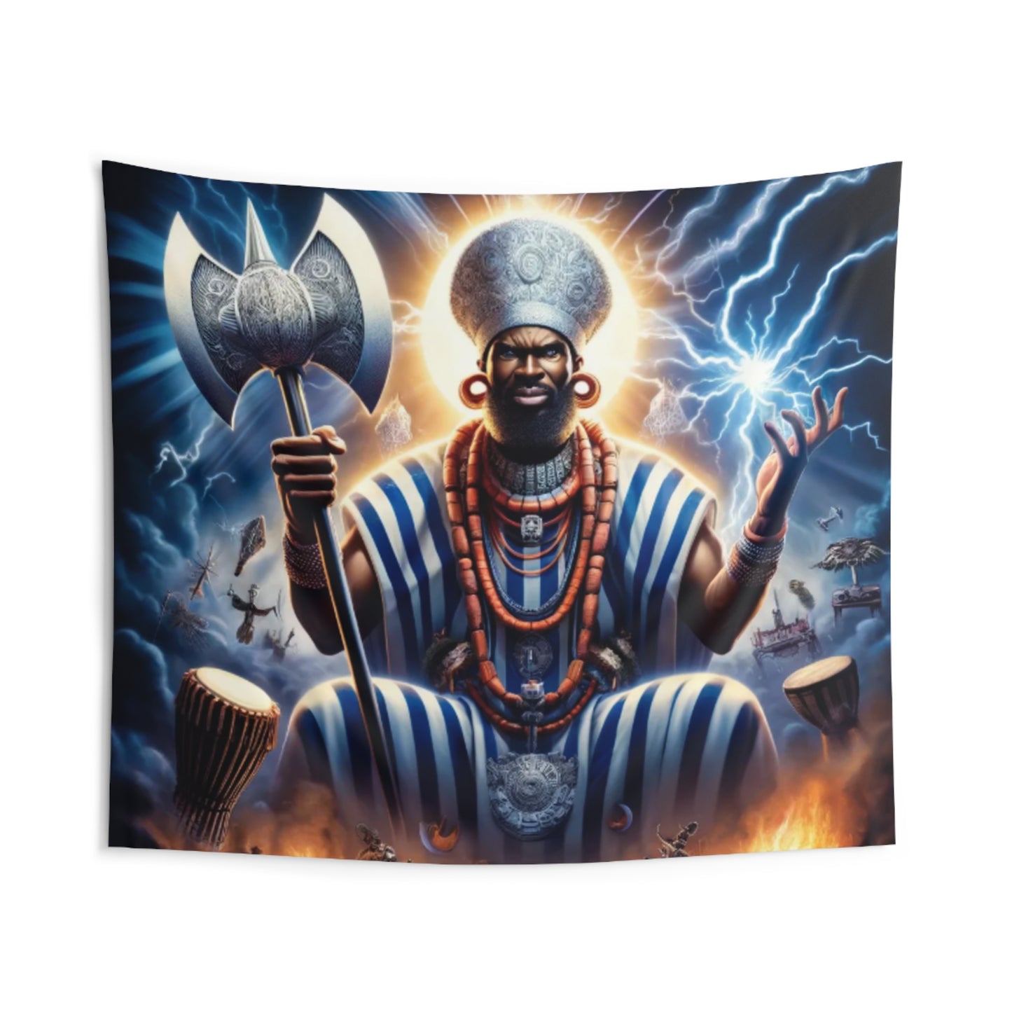 Shango Inspired/ Indoor Wall Tapestries