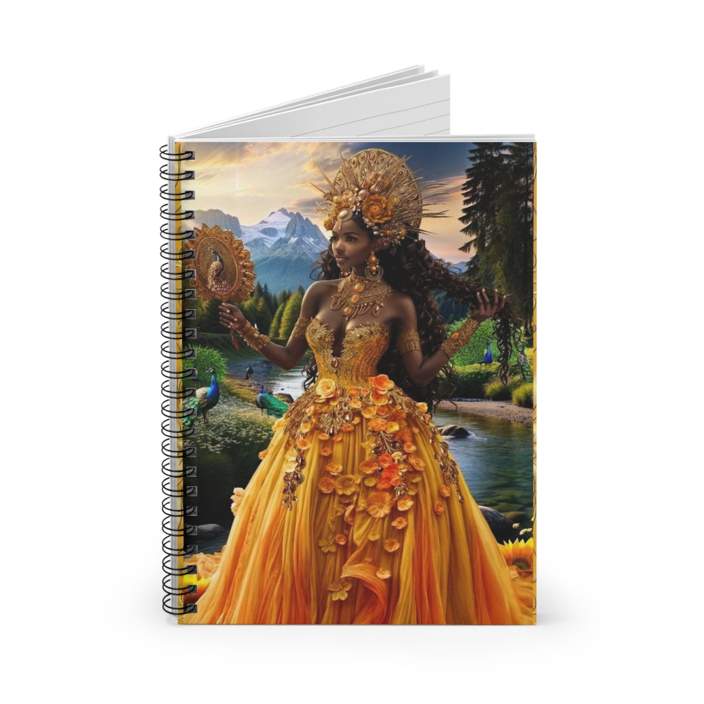 Oshun ITA Spiral Notebook - Ruled Line