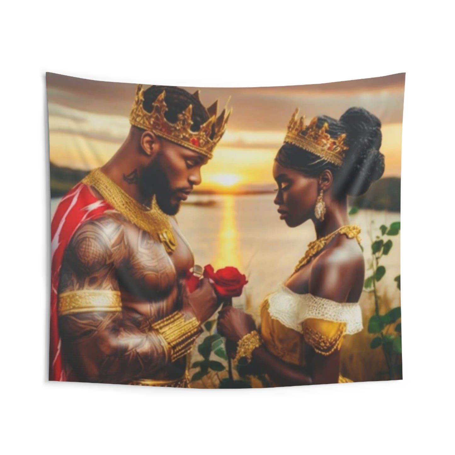 Oshun & Shango/Indoor Wall Tapestries