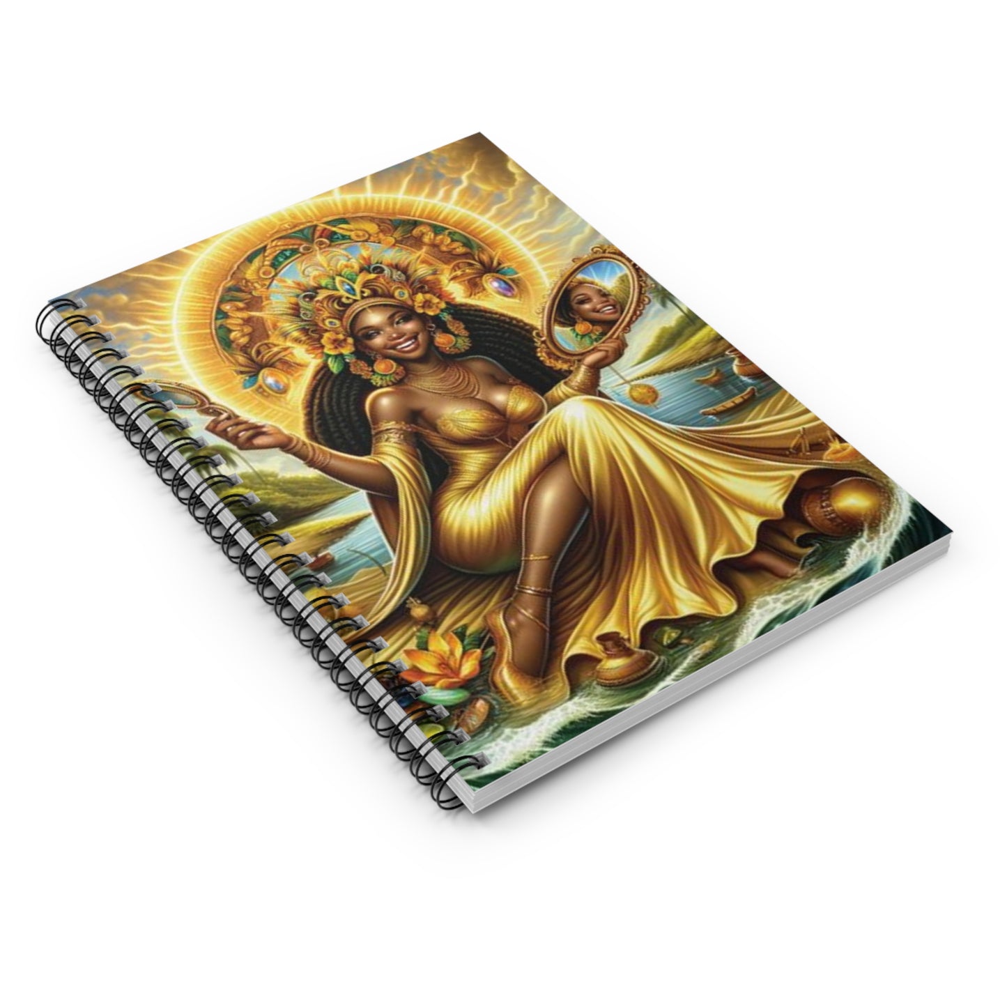 Oshun/ Spiral Notebook - Ruled Line