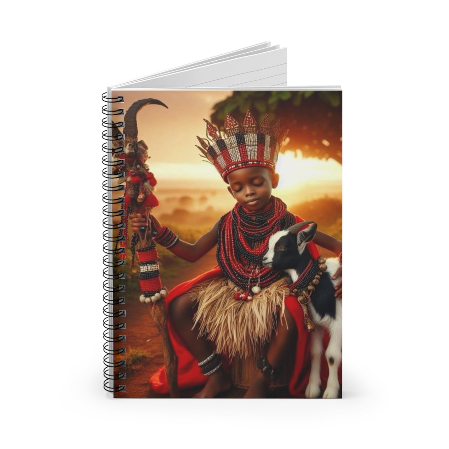 Eleggua Spiral Notebook - Ruled Line