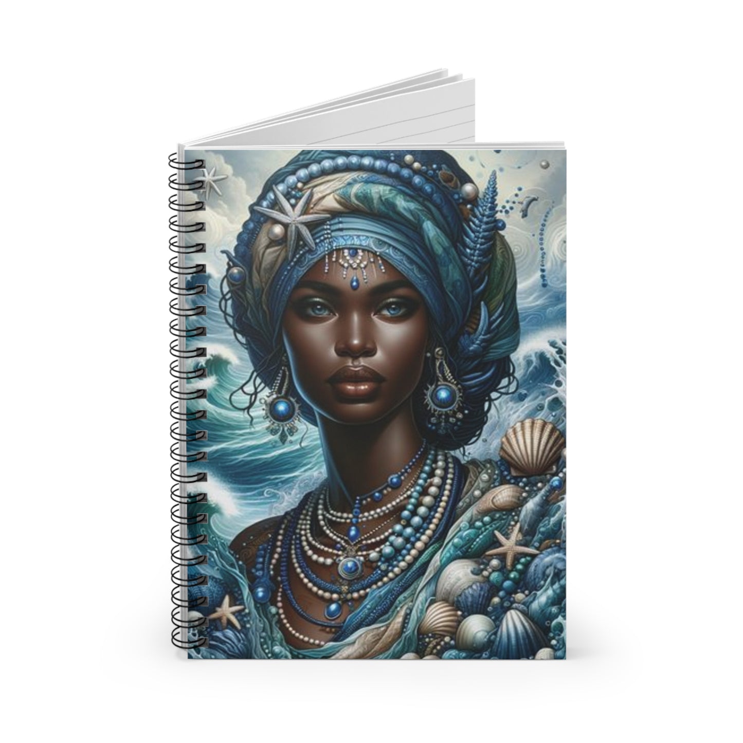 Yemaya/ Spiral Notebook - Ruled Line