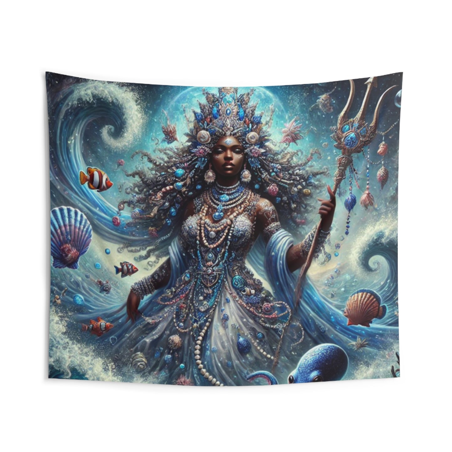 Yemaya Inspired/ Indoor Wall Tapestries