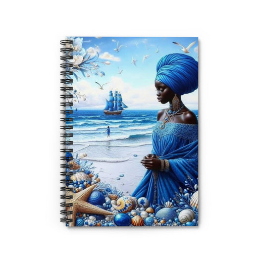 Yemaya Shells Spiral Notebook - Ruled Line