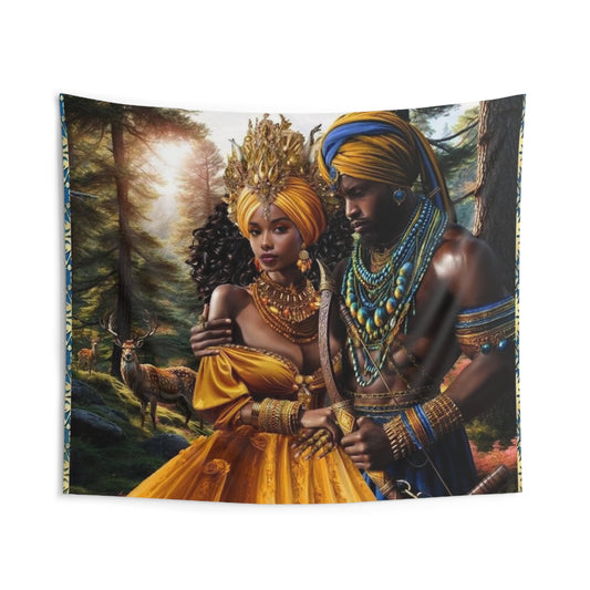 Oshun & Ochosi/Indoor Wall Tapestries