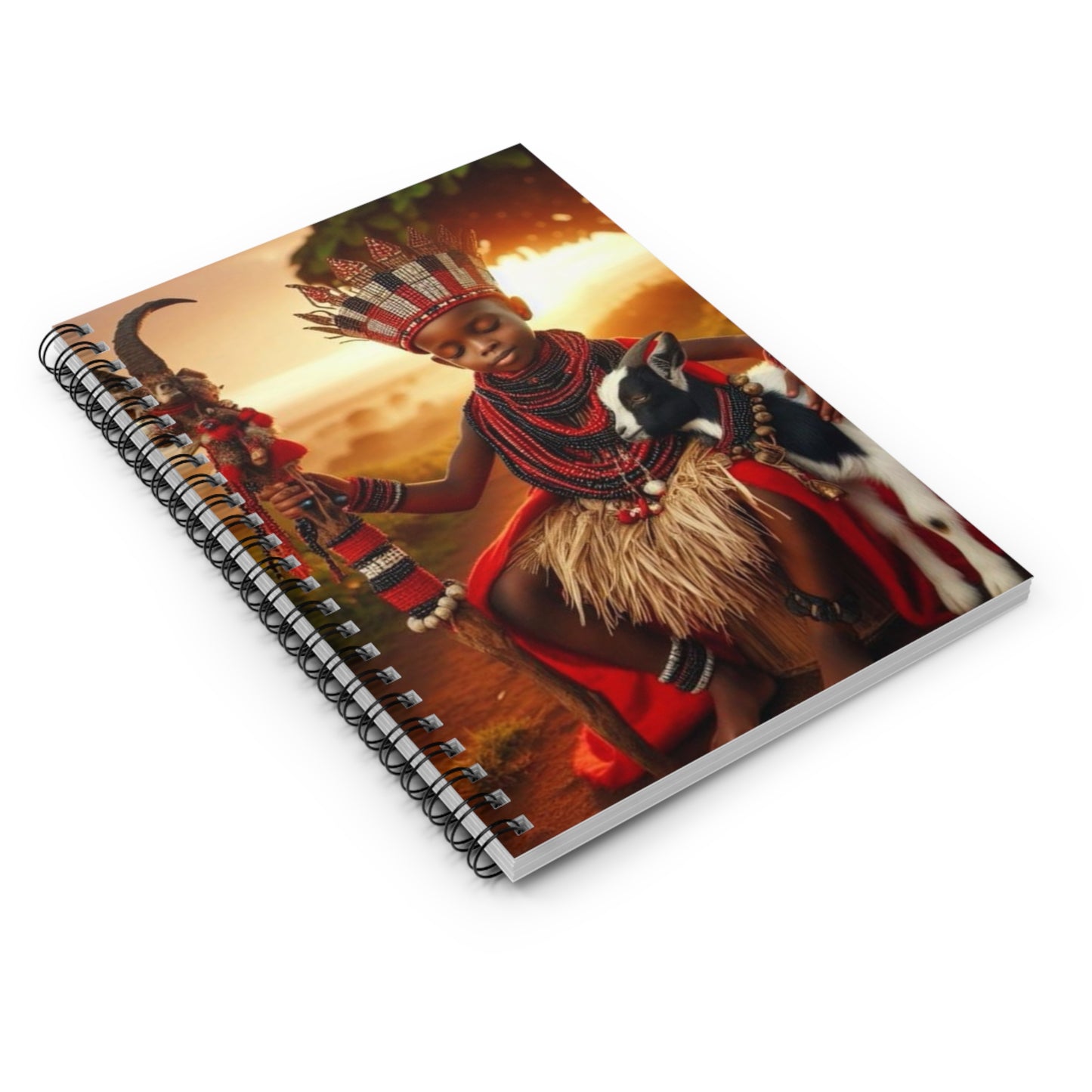 Eleggua Spiral Notebook - Ruled Line