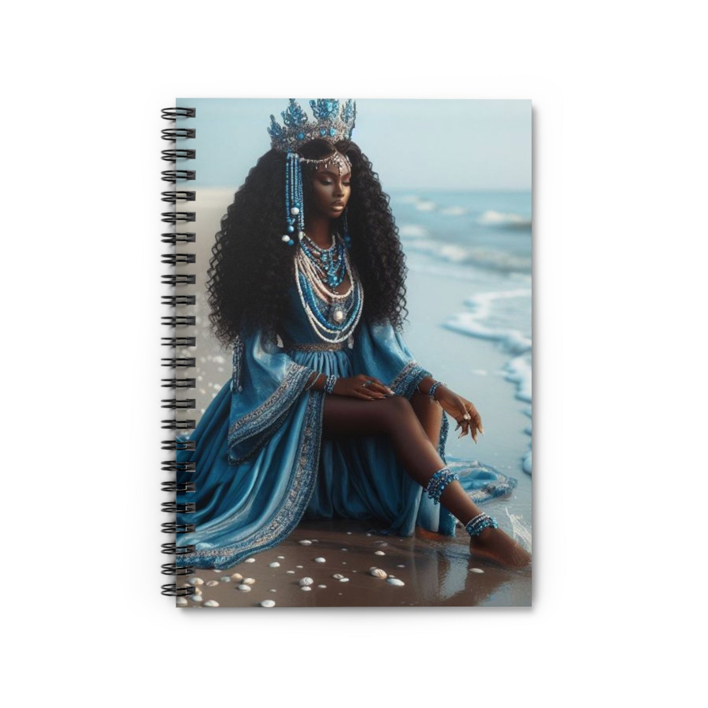 Yemaya Inspired/Spiral Notebook - Ruled Line