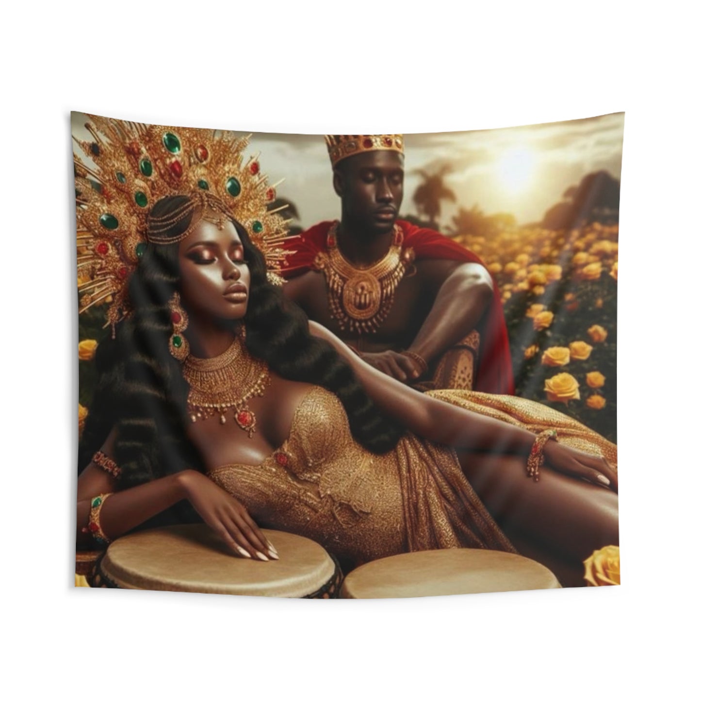 Oshun & Shango /Indoor Wall Tapestries