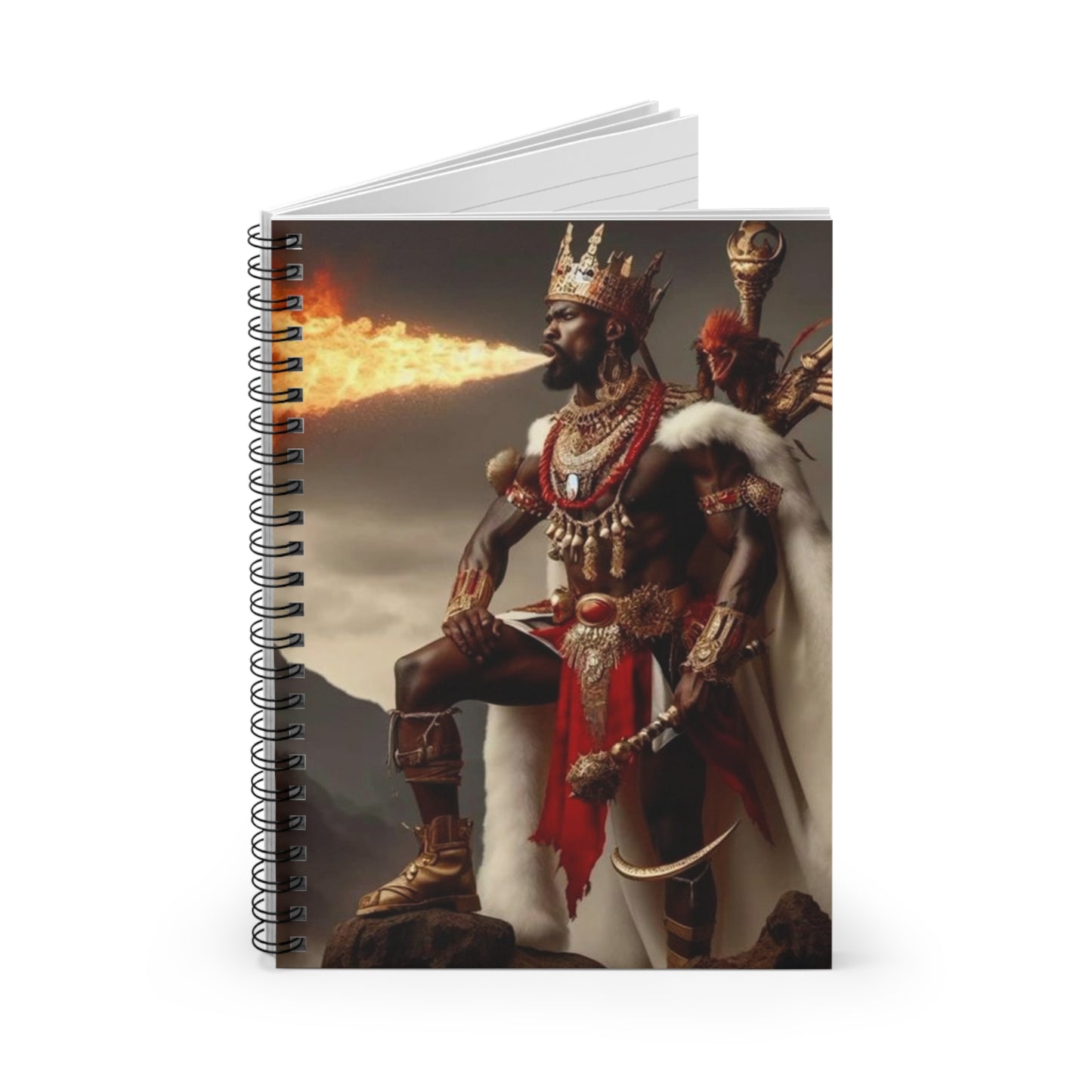 Shango Spiral Notebook - Ruled Line