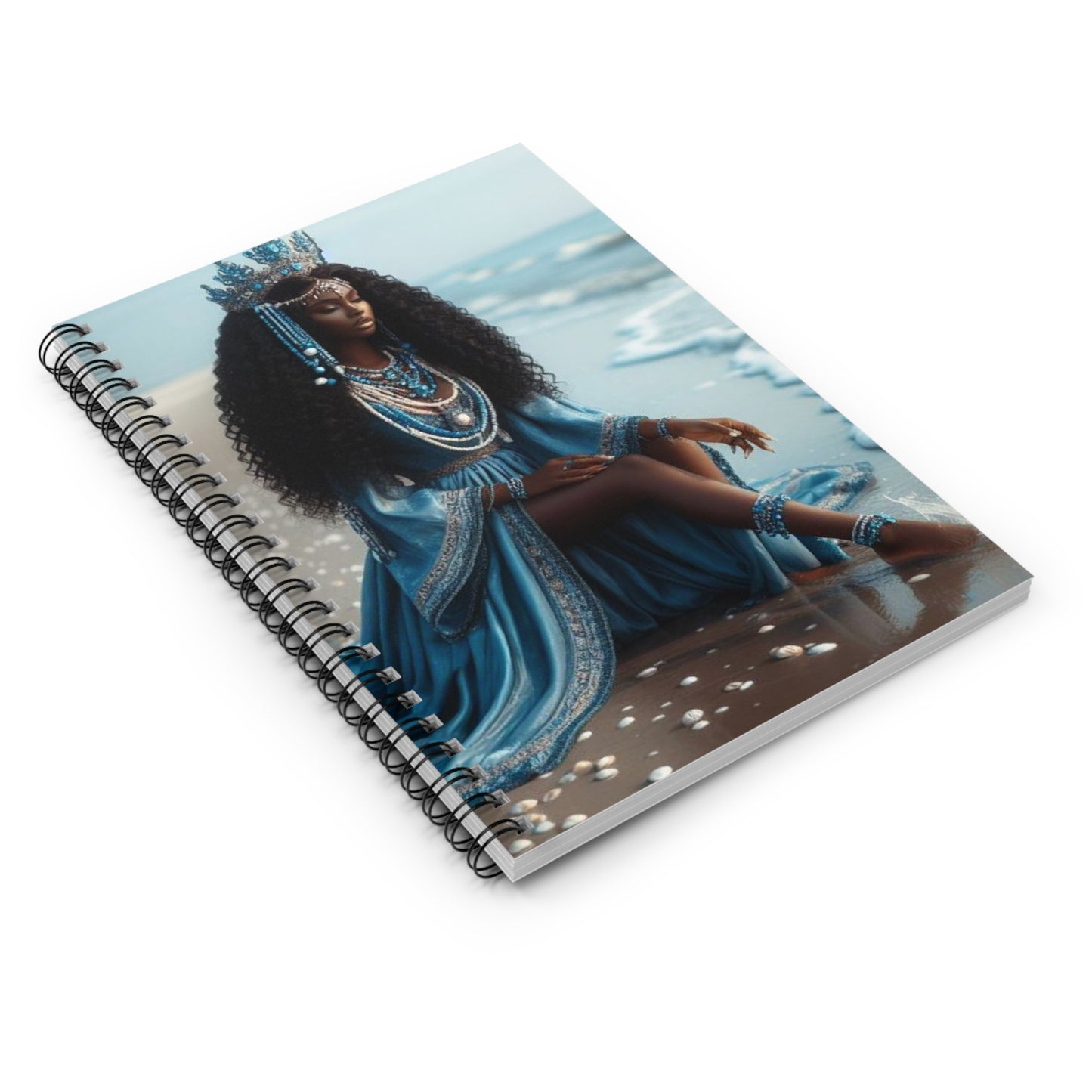 Yemaya Inspired/Spiral Notebook - Ruled Line