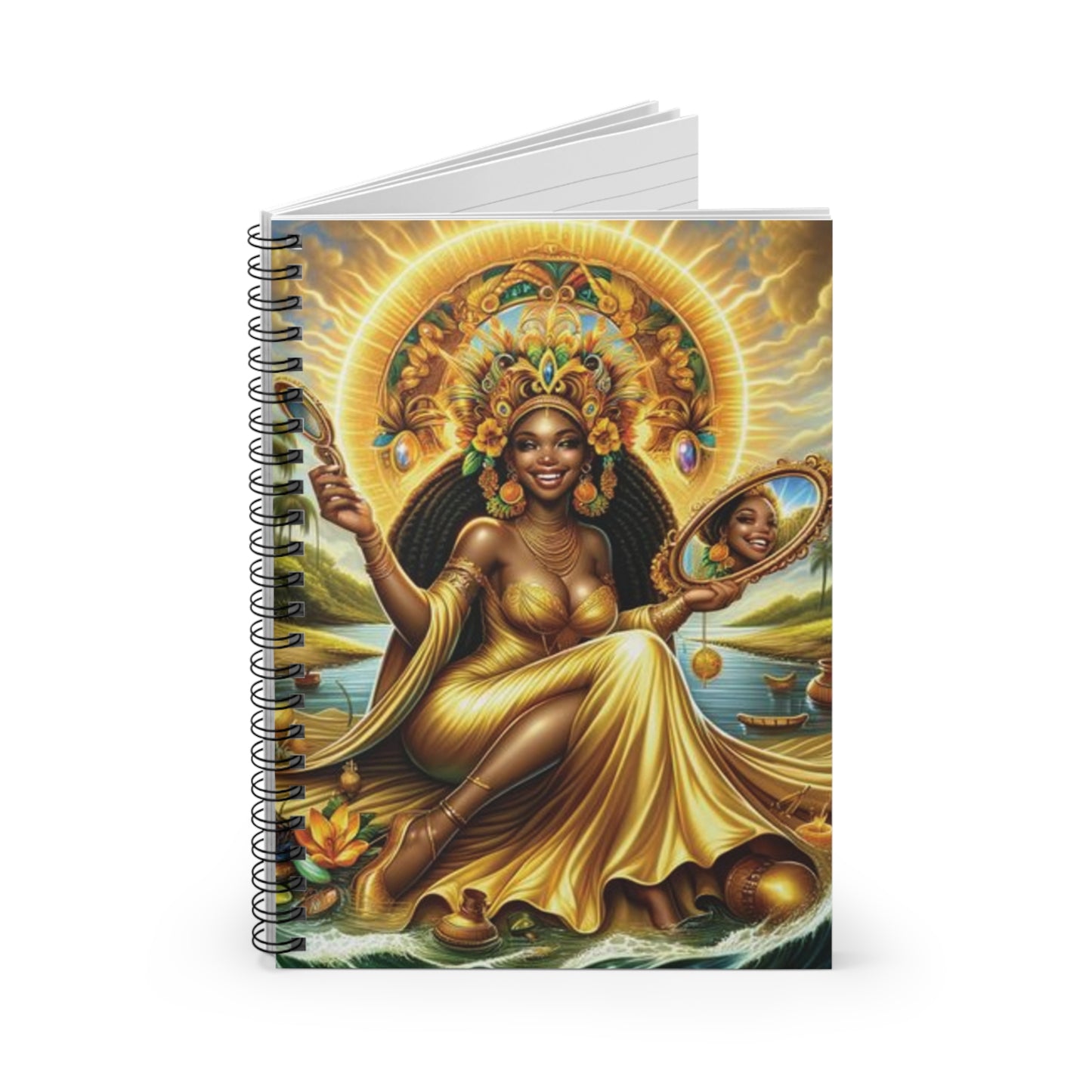 Oshun/ Spiral Notebook - Ruled Line