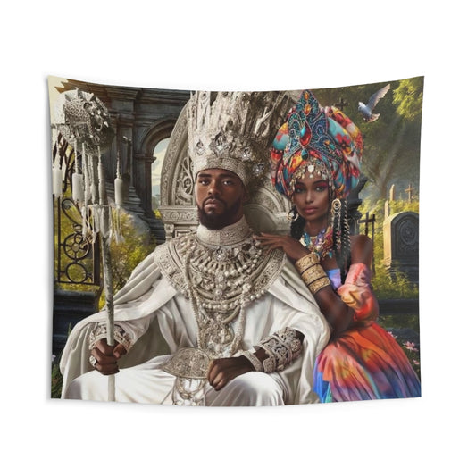 Obbatala & Oya/ Indoor Wall Tapestries