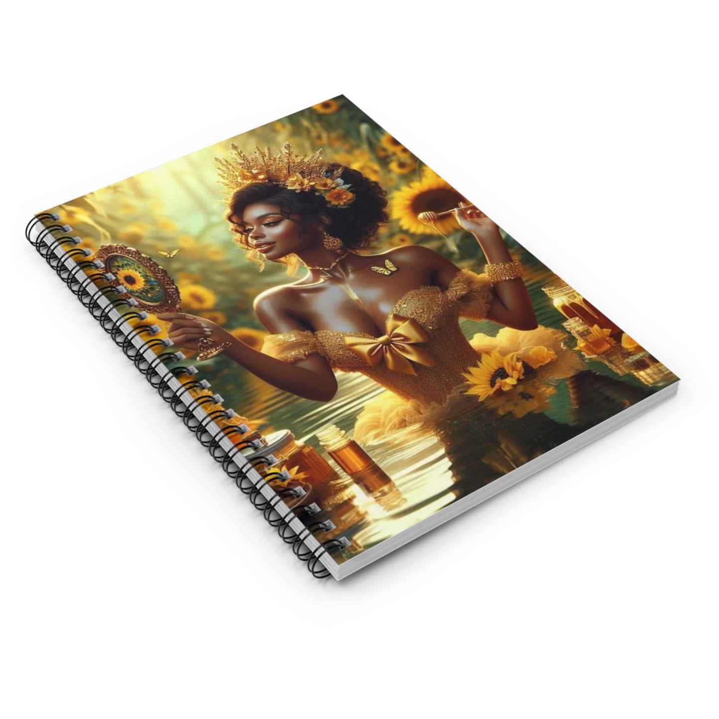 Oshun Honey Spiral Notebook - Ruled Line