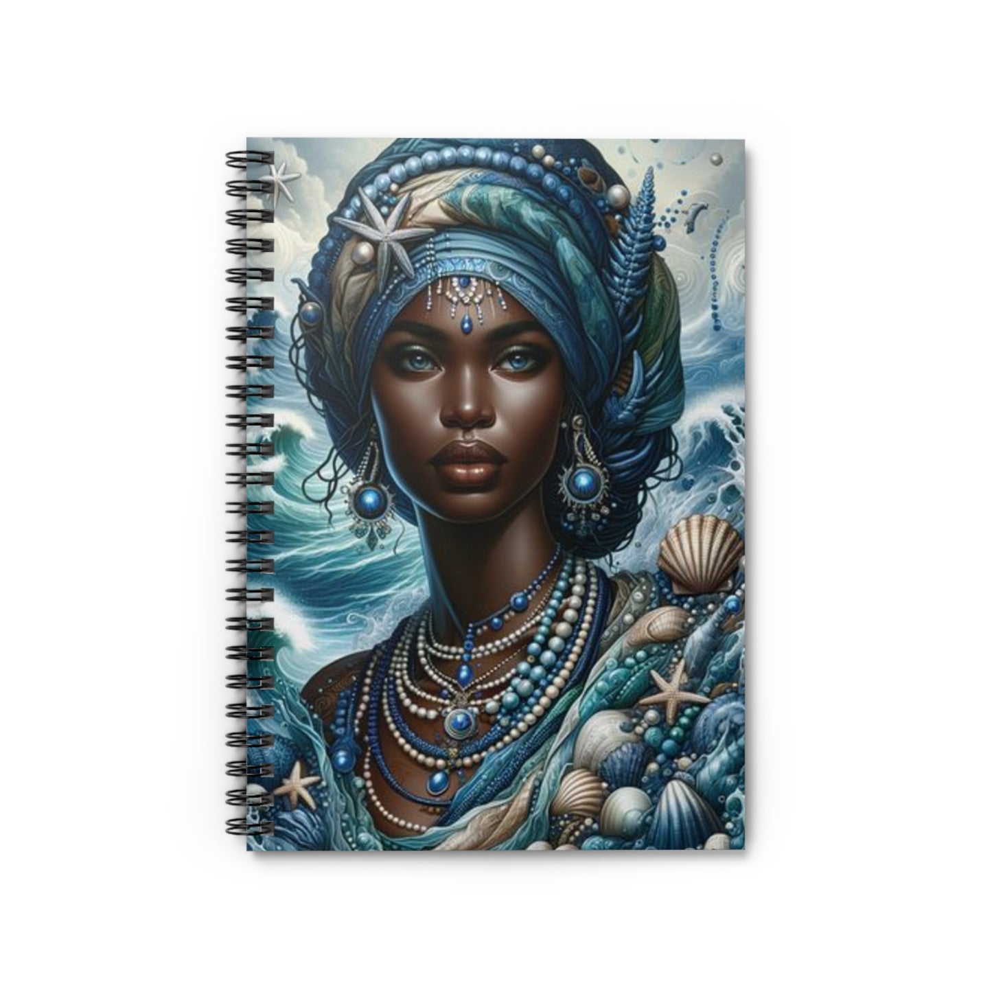 Yemaya/ Spiral Notebook - Ruled Line