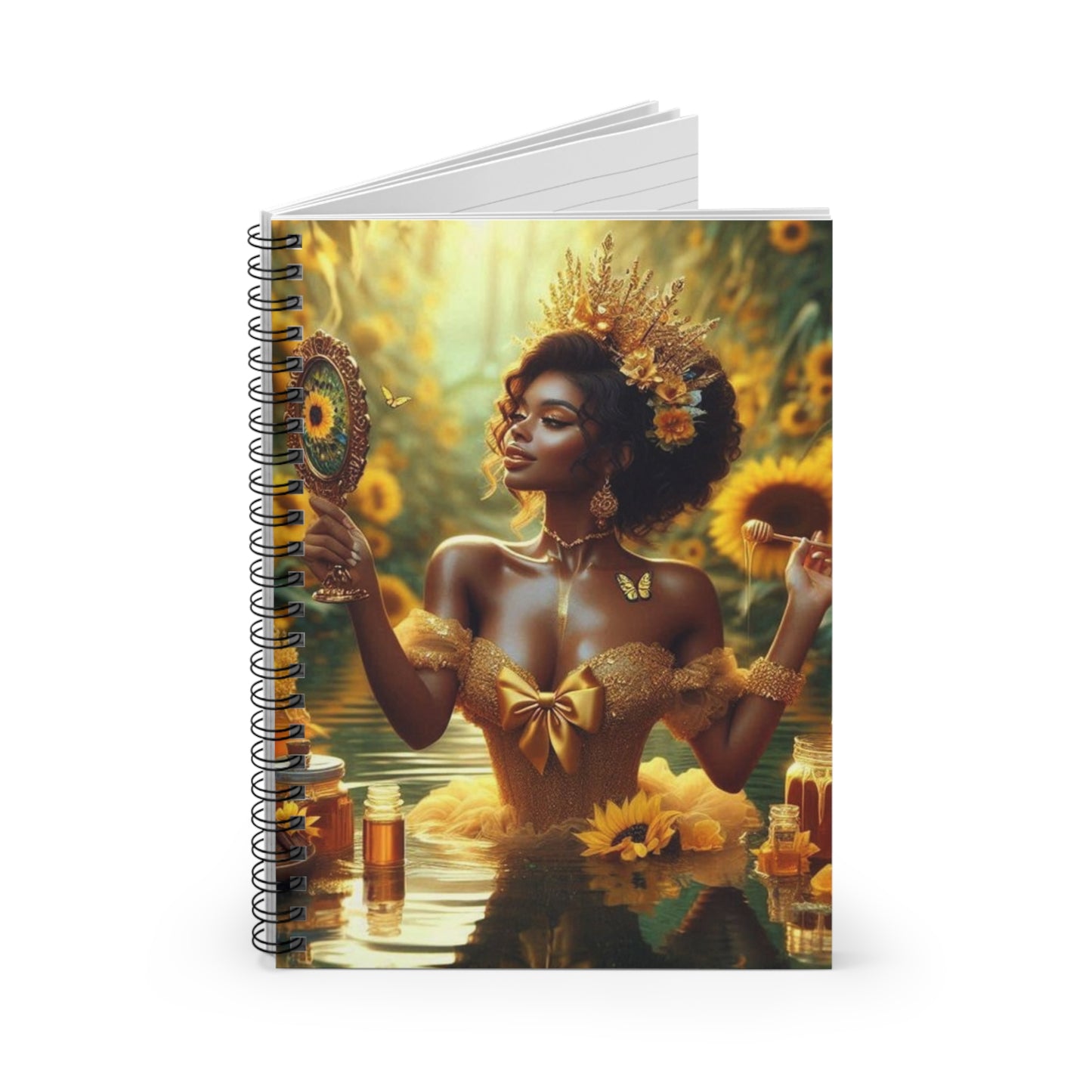 Oshun Honey Spiral Notebook - Ruled Line