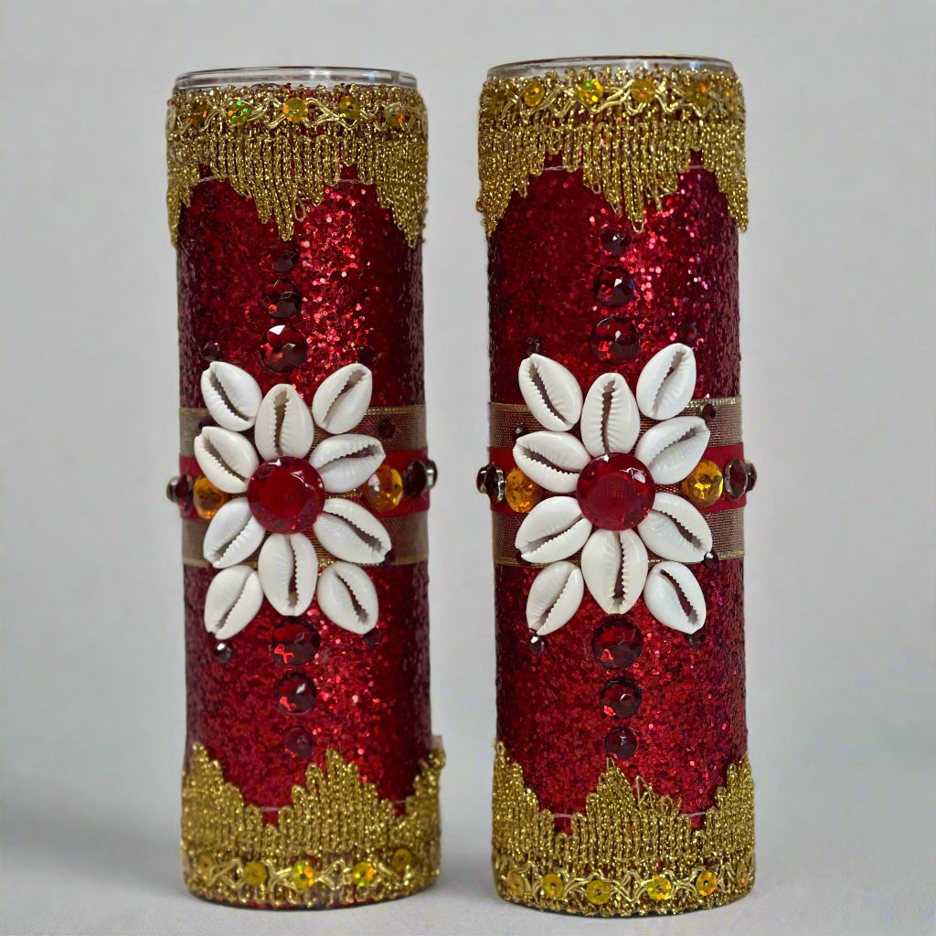 Shango Sets of two candles/ Set de Shango de dos velas